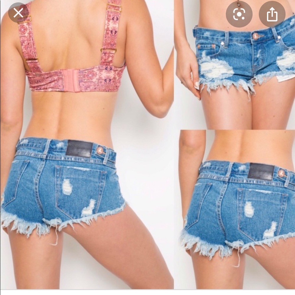One teaspoon le bonnne trashwhore  shorts